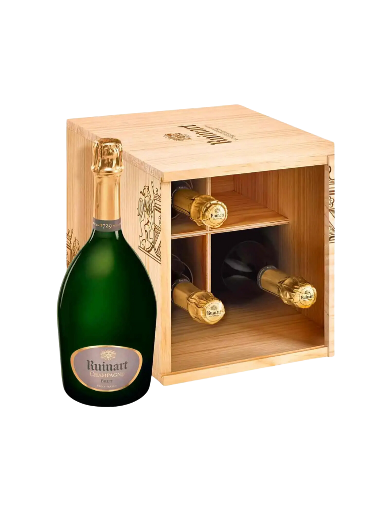 Ruinart - Cave 4 Bouteilles R de Ruinart - 75 Cl