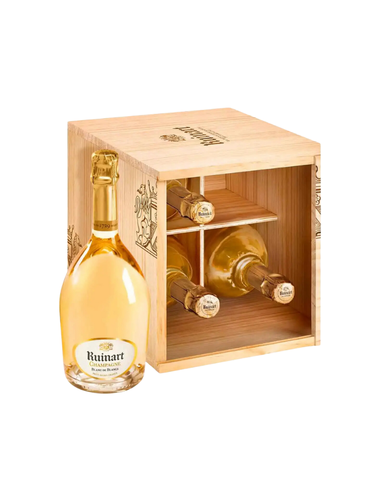Ruinart - Cave 4 Bouteilles Blanc de Blancs - 75 Cl