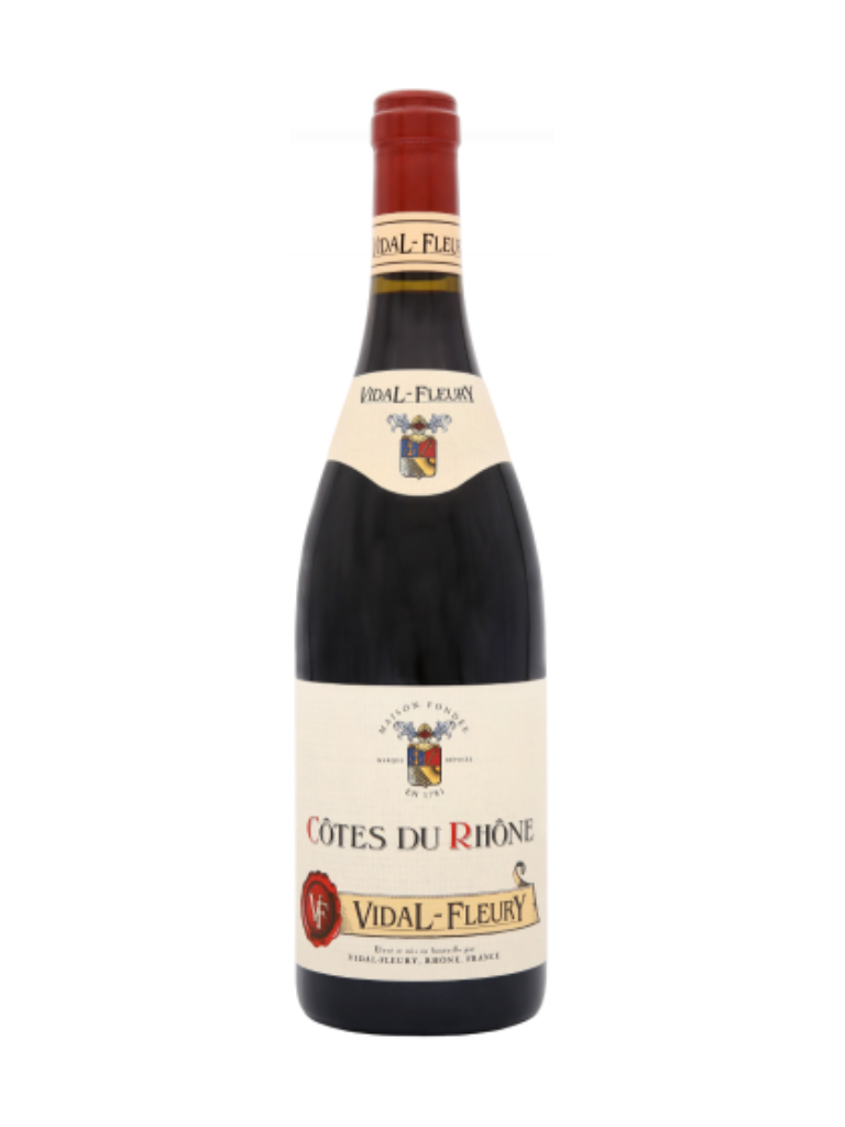 Vidal Fleury, Côtes du Rhône 2021 75 cl Vallée Du Rhône