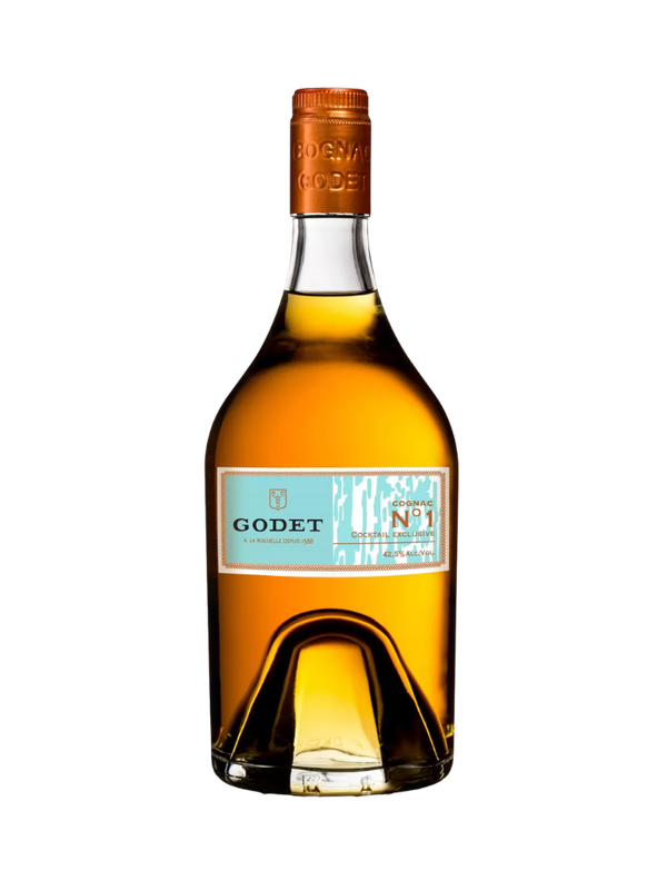Cognac - Godet N°1 - 70 Cl - 43° - La Rochelle