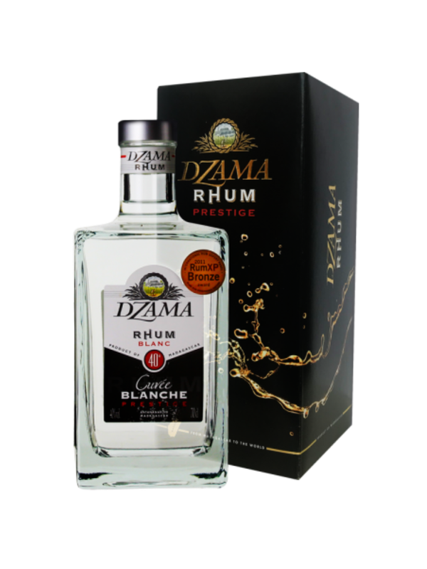 Rhum - Dzama Cuvée Blanche Prestige Etui - 70 Cl - 40° - Madagascar