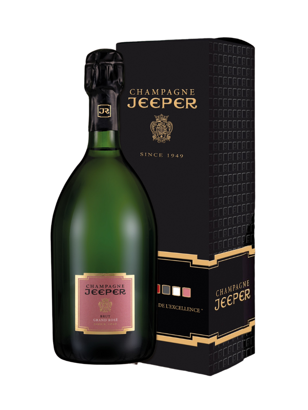Jeeper - New J Grand Rosé Brut Etui - 75 Cl Click and Collect uniquement
