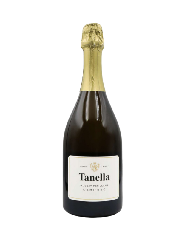 Domaine de Tanella, Muscat Pétillant Alexandrie demi-sec 75 cl AOP Corse Figari