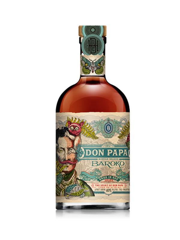 Rhum - Don Papa Baroko - 70 Cl - 40° - Philippines Rhum - Don Papa Baroko - 70 Cl - 40° - Philippines