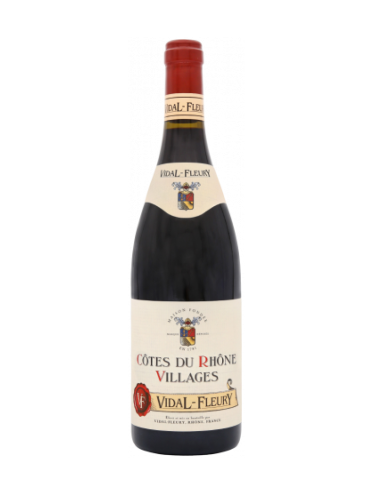 Vidal Fleury, Côtes du Rhône Villages 2020 75 cl Vallée Du Rhône