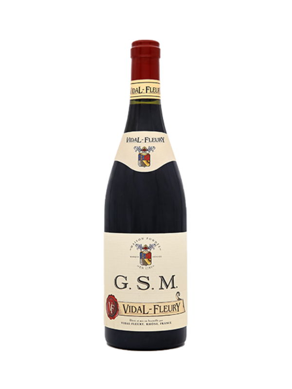 Vidal Fleury, Vin de France GSM 2021 75 cl Vallée Du Rhône Vidal Fleury, Vin de France GSM 2021 75 cl Vallée Du Rhône