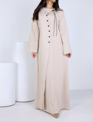 Light Beige Kaftan