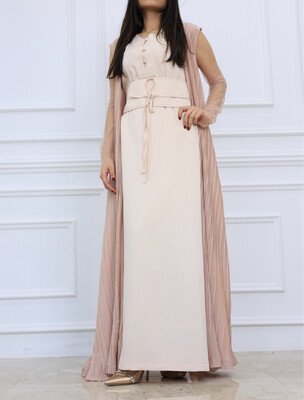 Soft Peach Kaftan 🩰