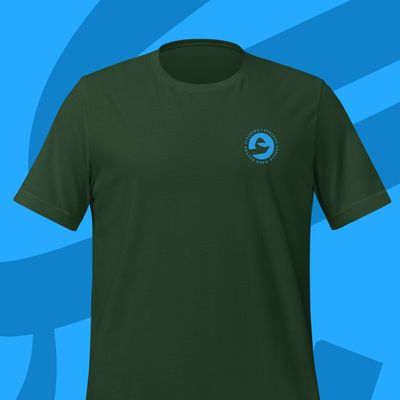 Curious Communities Tee - Forest Green