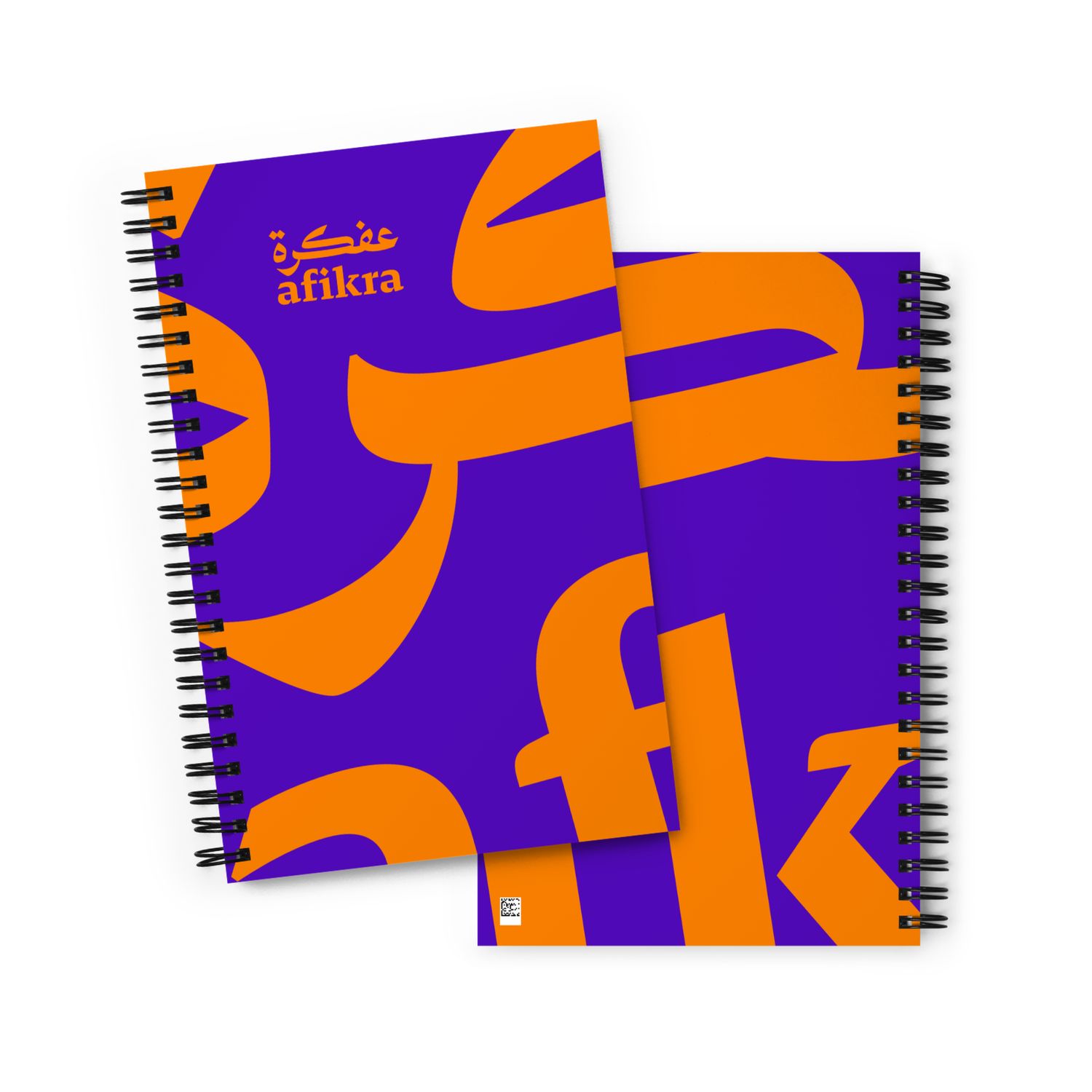afikra Colorful Spiral Notebook