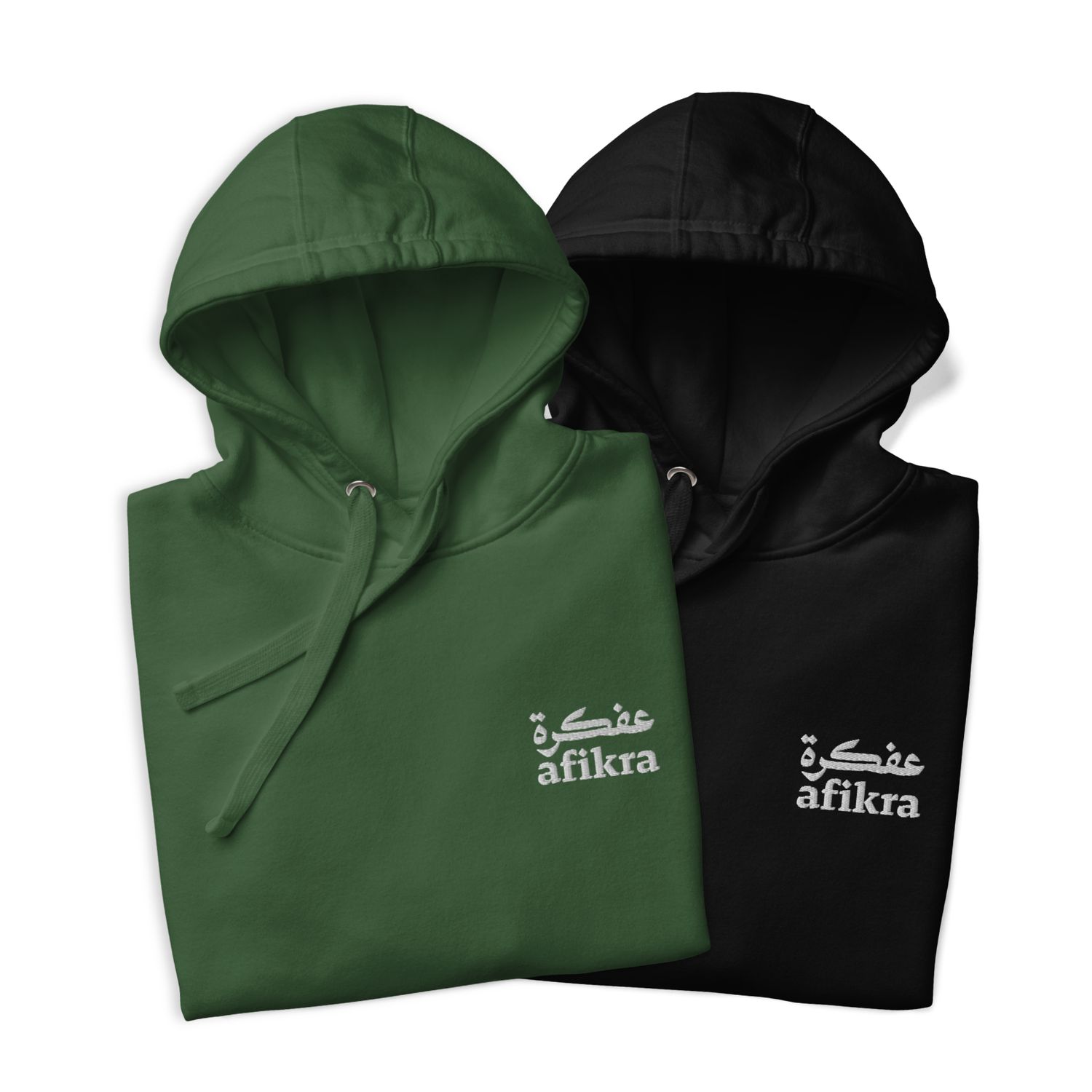 afikra Embroidered Hoodie