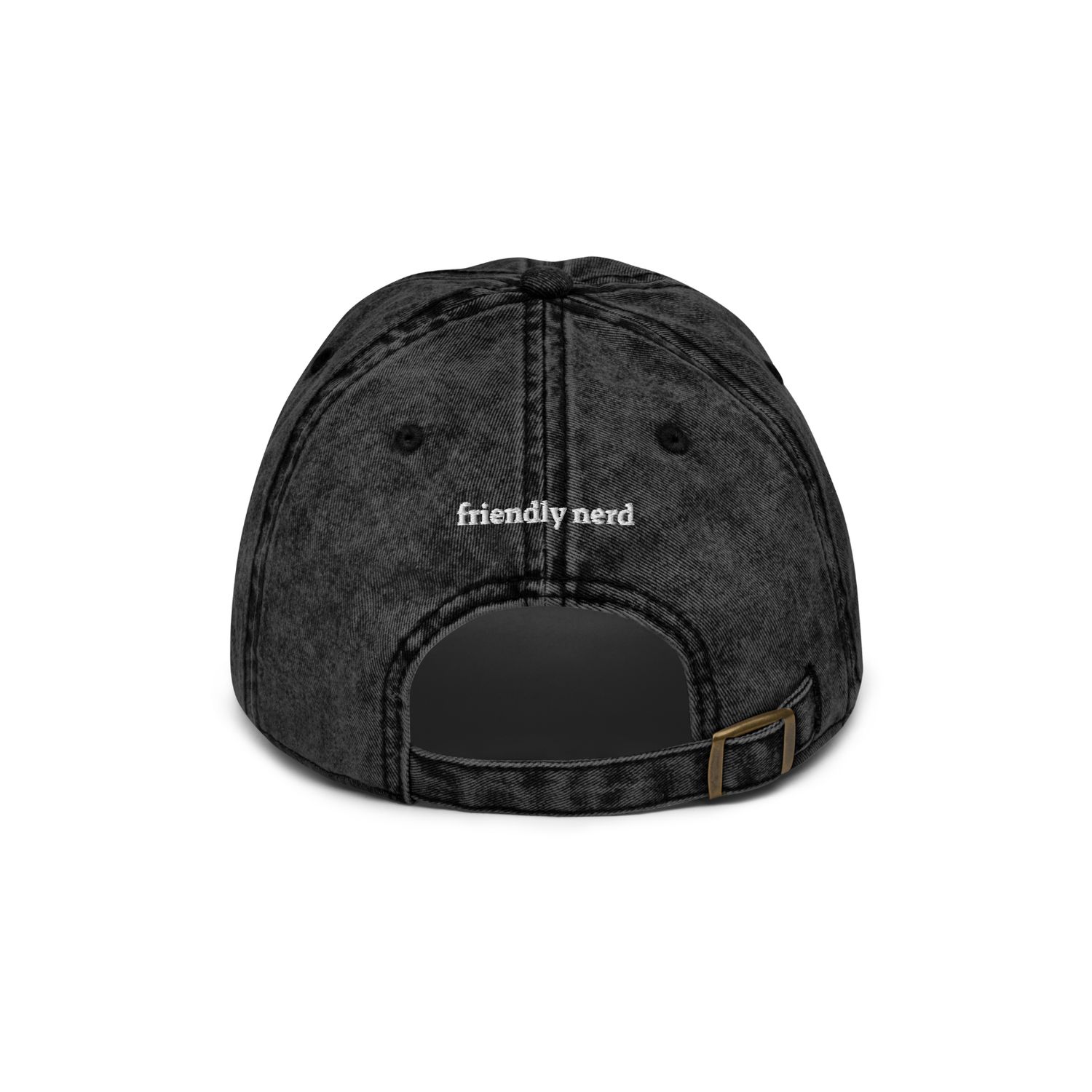 Friendly Nerd Embroidered  Cap
