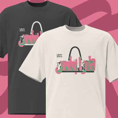 Niemeyer in Tripoli | Monument Oversized Tee