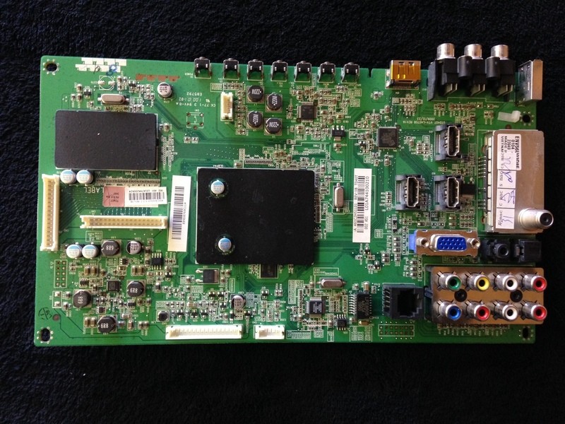 Toshiba Main Board, Part #75017667 (461C2H51LO1)