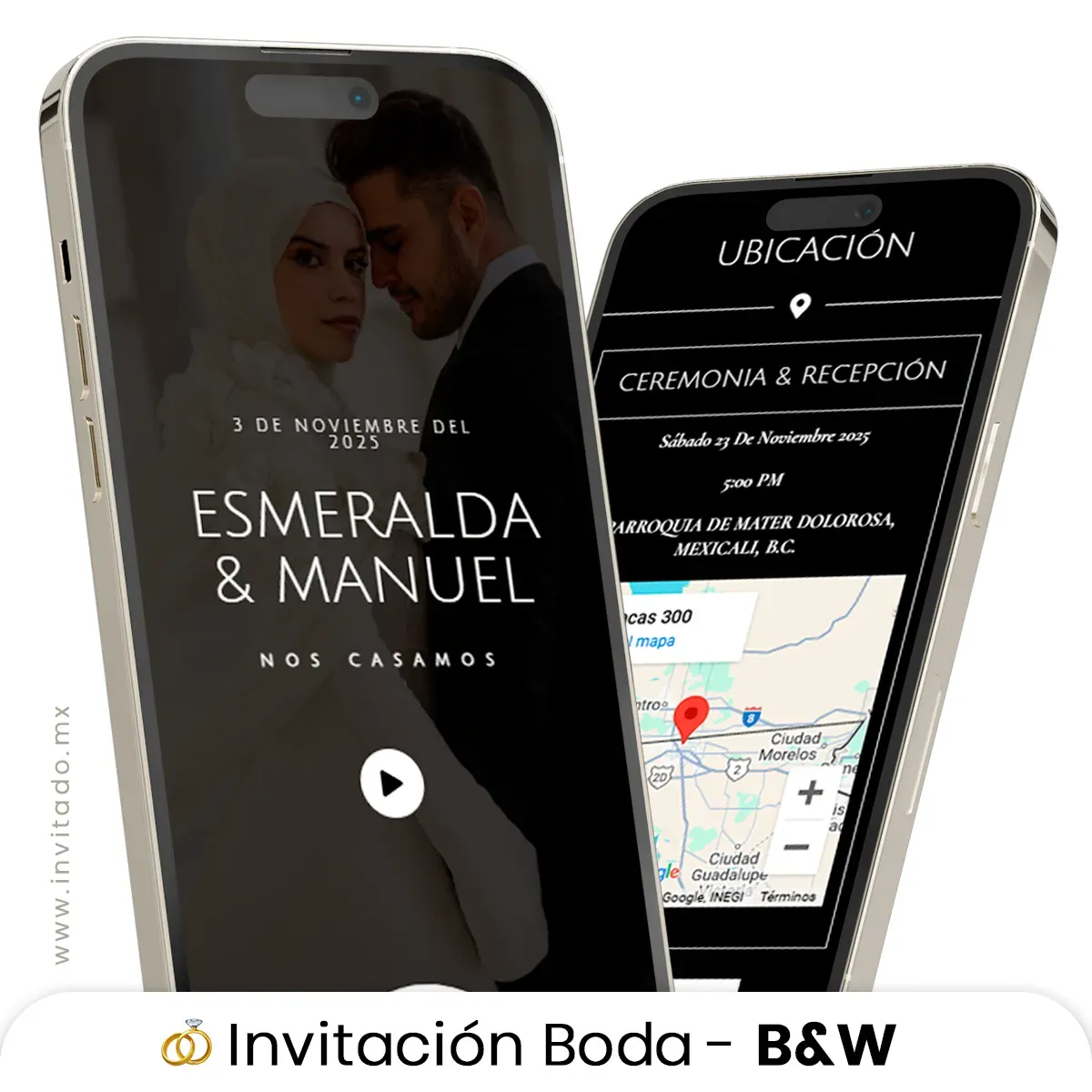 Black & White - Boda