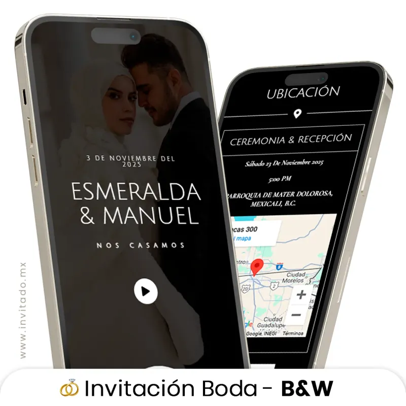 Black & White - Boda