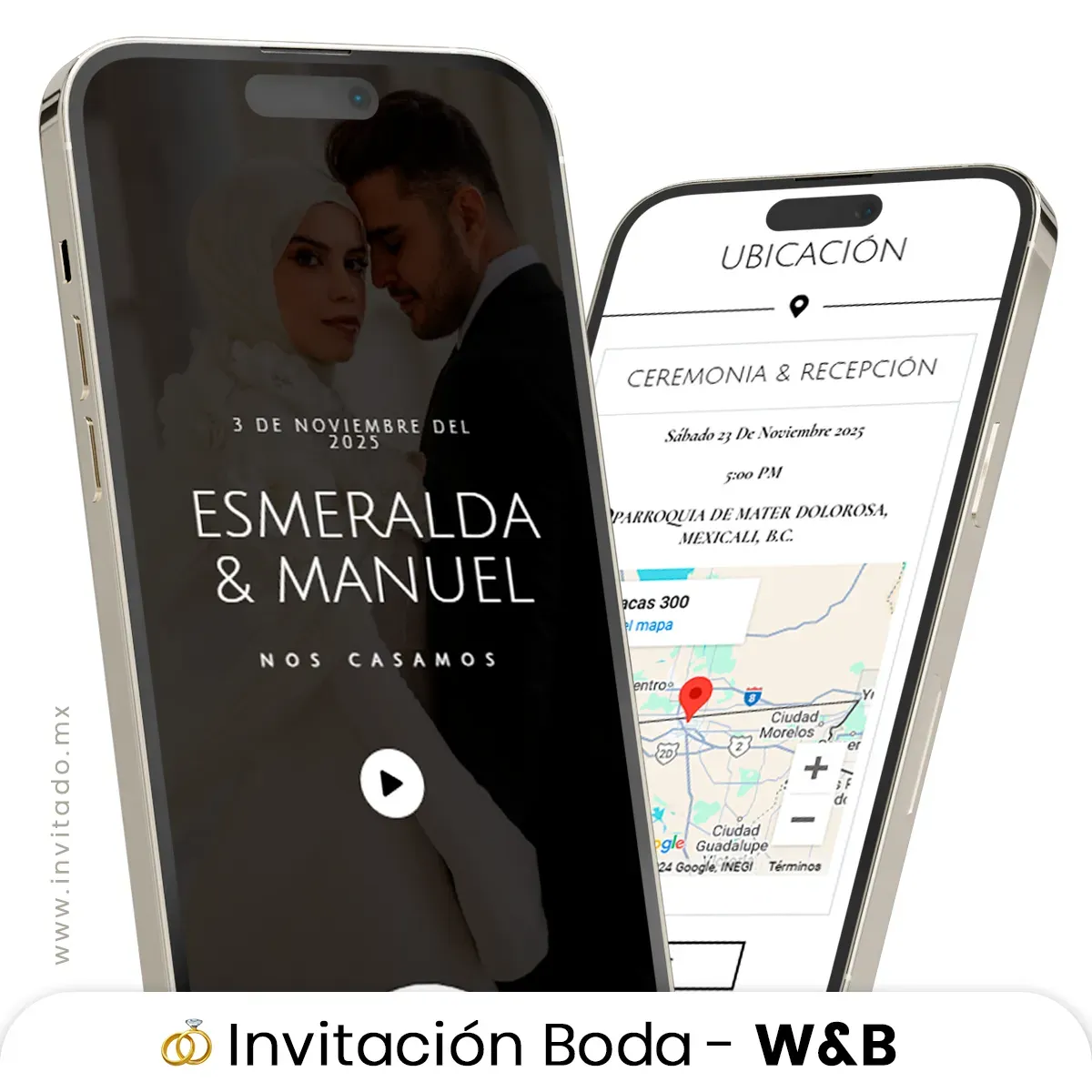 White & Black - Boda