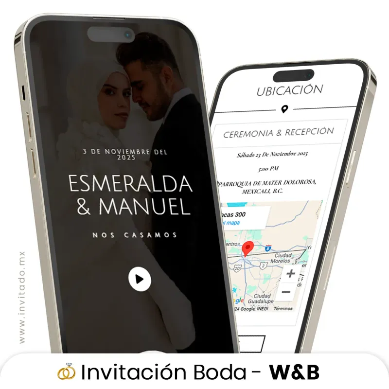 White & Black - Boda