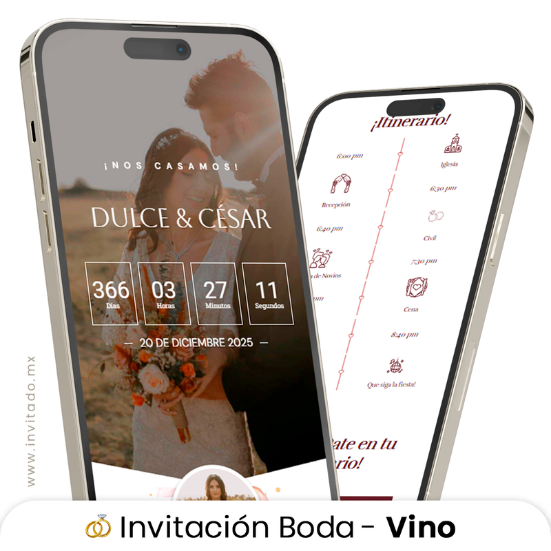 Vino - Boda