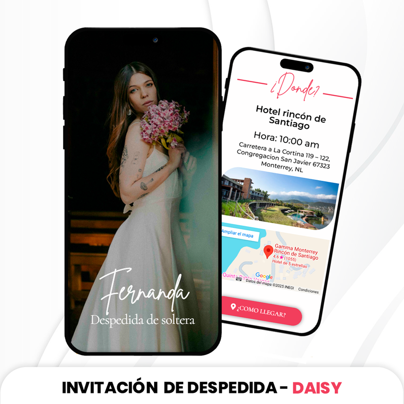 Invitación Despedida de Soltera - Daisy