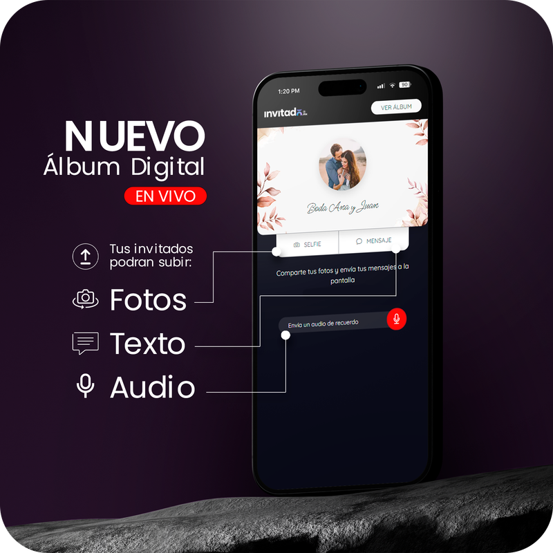 Álbum Digital en VIVO
