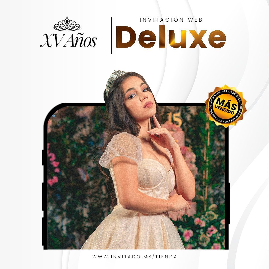 Invitación XV Años DELUXE