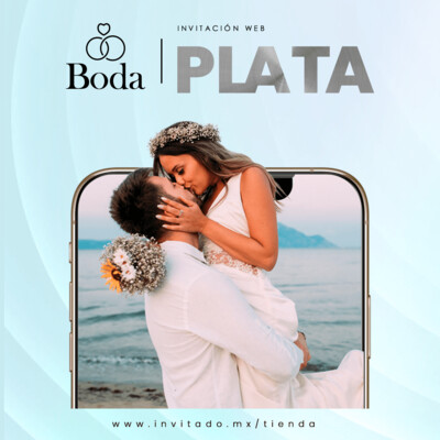 Invitación Plata | Boda