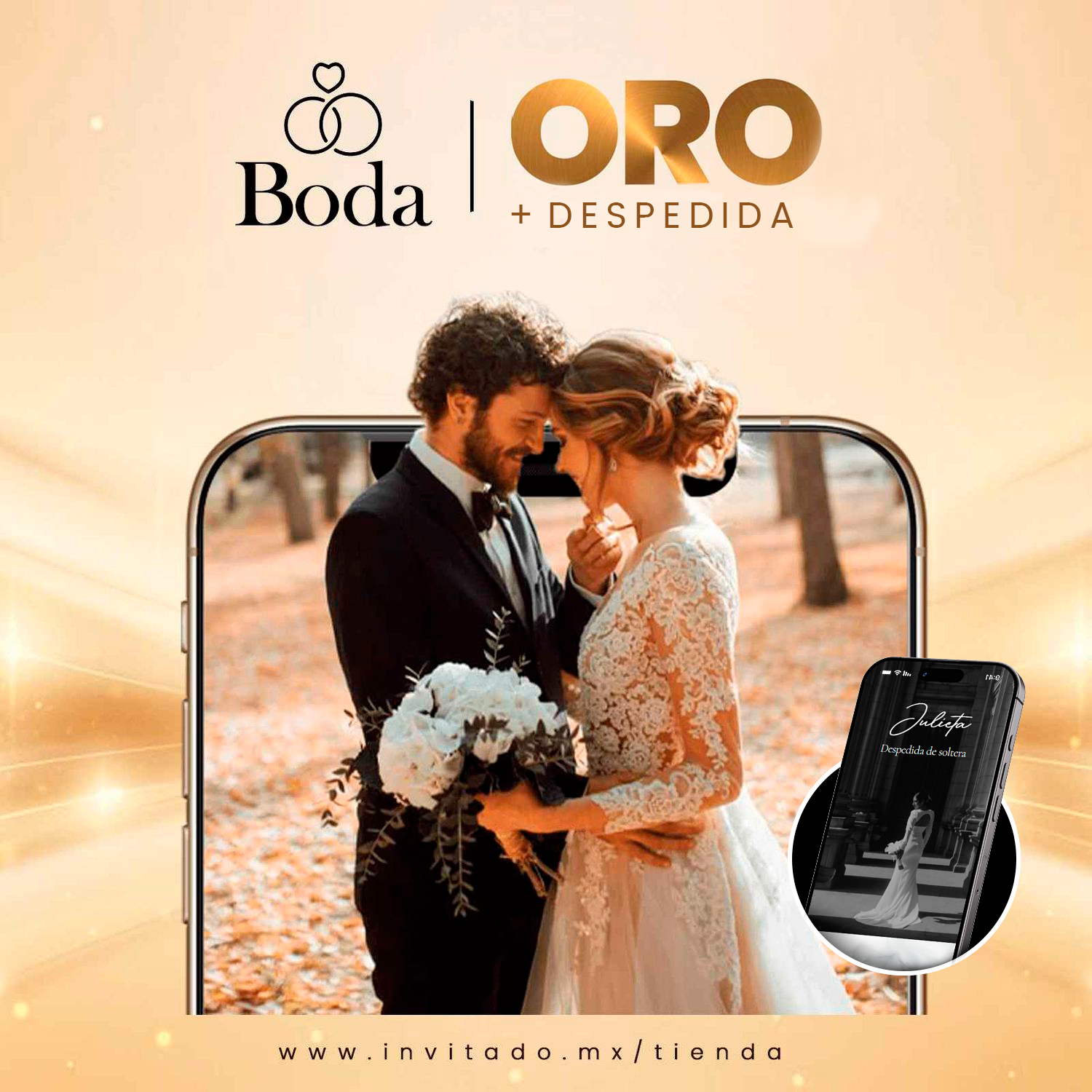 Paquete Oro + Despedida | Boda