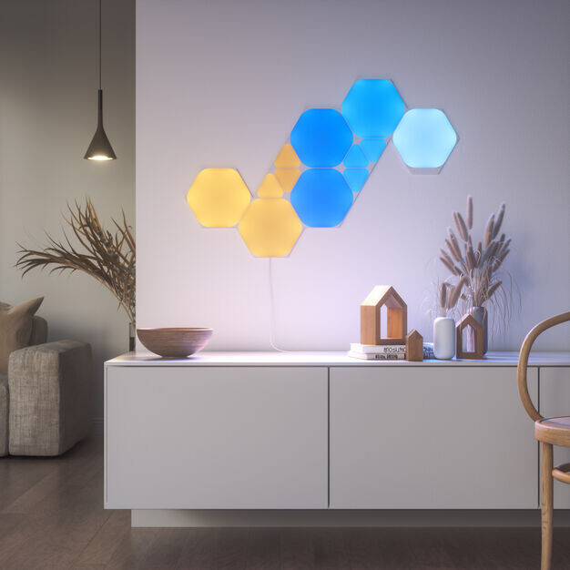 nanoleaf shapes hexagon smarter kit