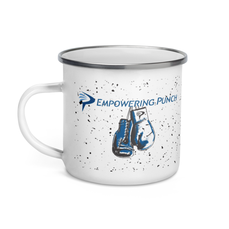 Speckled Enamel Camping Mug