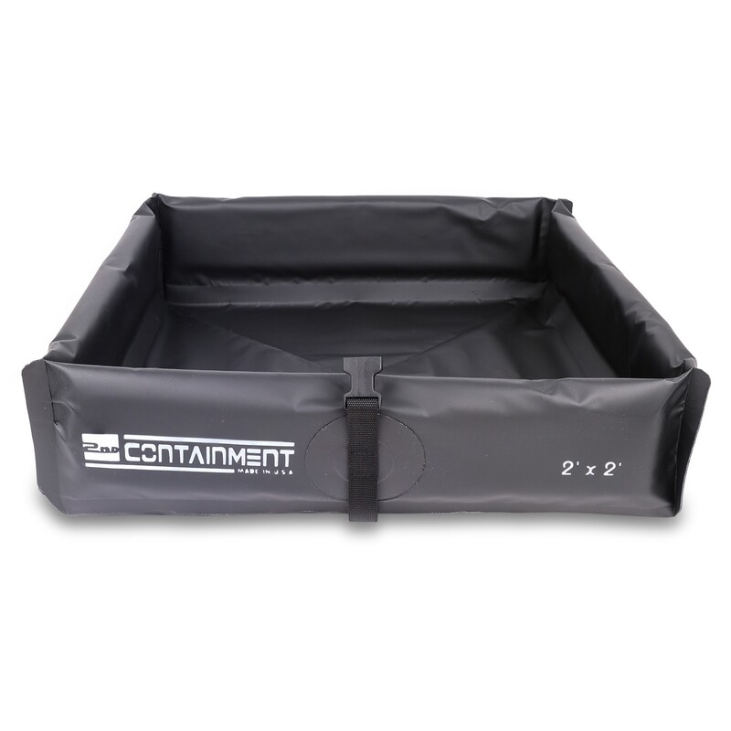 2' x 2' x 6" -  2nd Containment  Folding Foam Wall Berms A.K.A. "Duck Ponds"