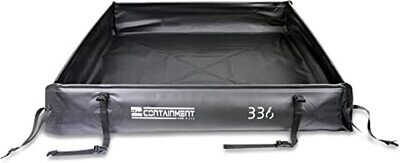 2nd Containment Folding Duck Pond - Portable Spill Containment Go Berm - 18 oz PVC, 3’x3’x6”