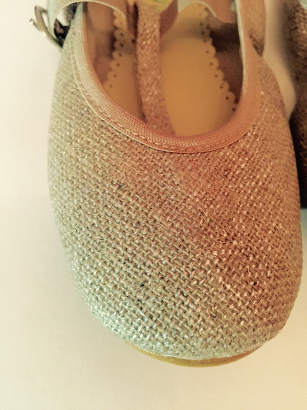Ballerina Leinen/Metalic