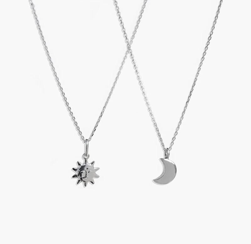 Set Sun &amp; Moon Silber