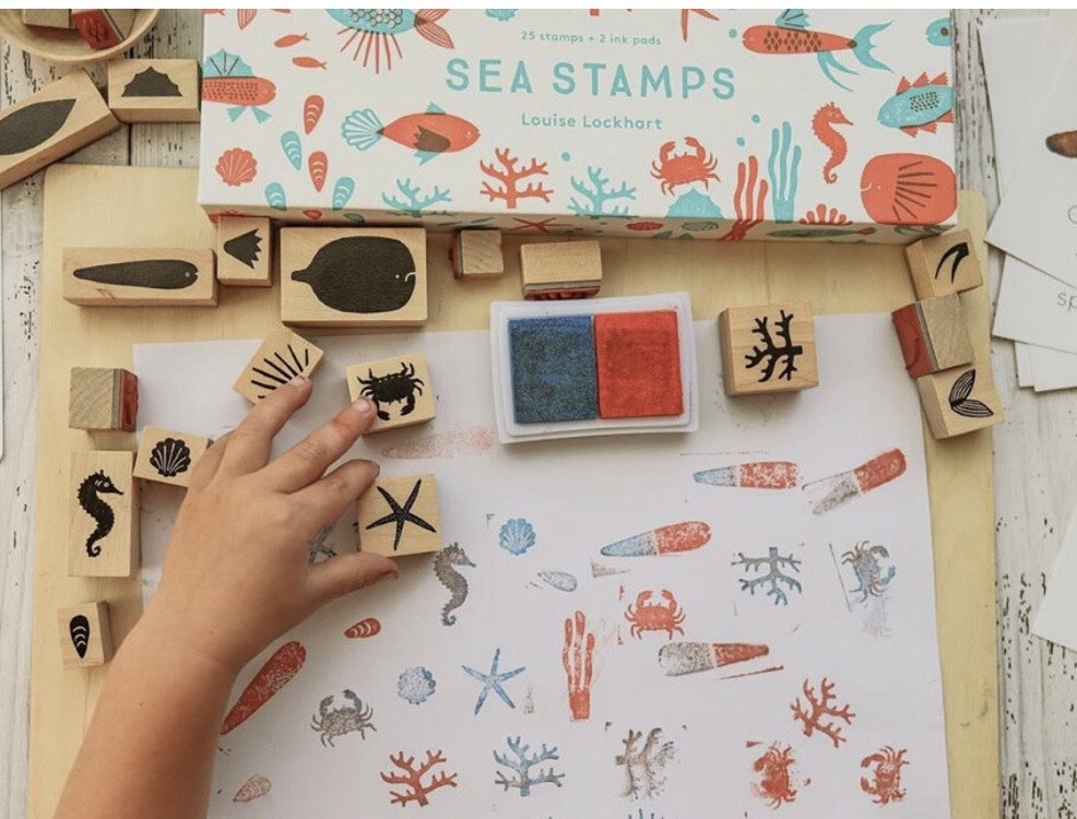 Stempelset Meer by Louise Lockhart