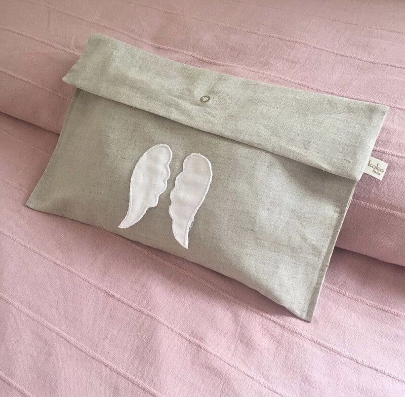 WIndelbag Leinen weiss