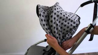 Sonnendach Bugaboo Bee Plus Black Star