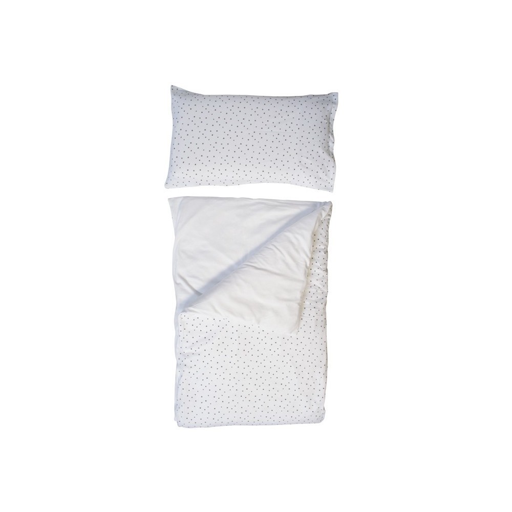 Baby Bettwäsche 80x80 White Star