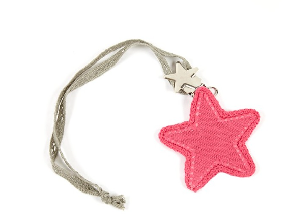 Nuggikette Star Pink