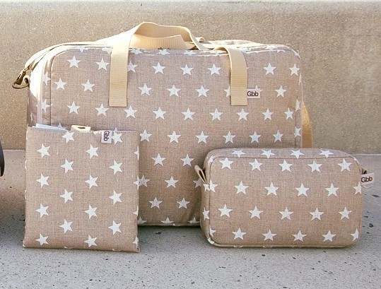 Baby Wickeltaschen Set Tostado