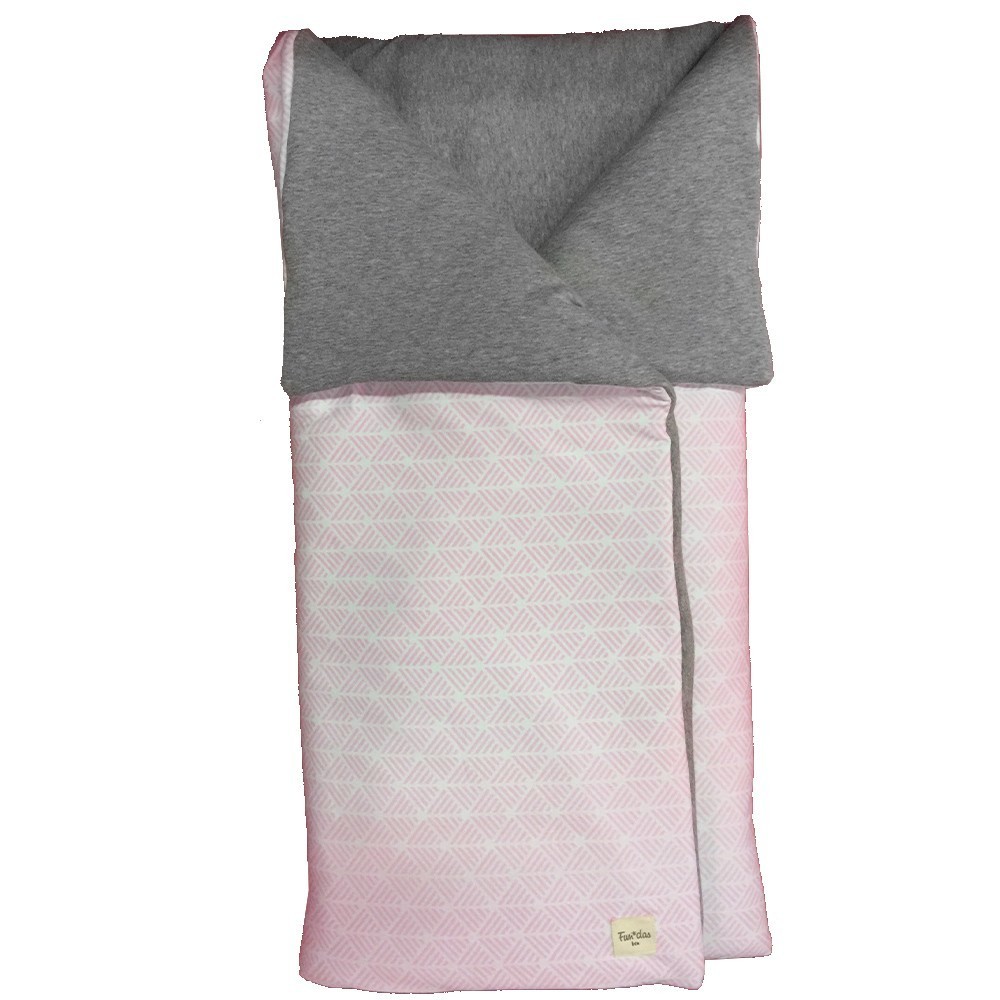 Fußsack und Decke Pink