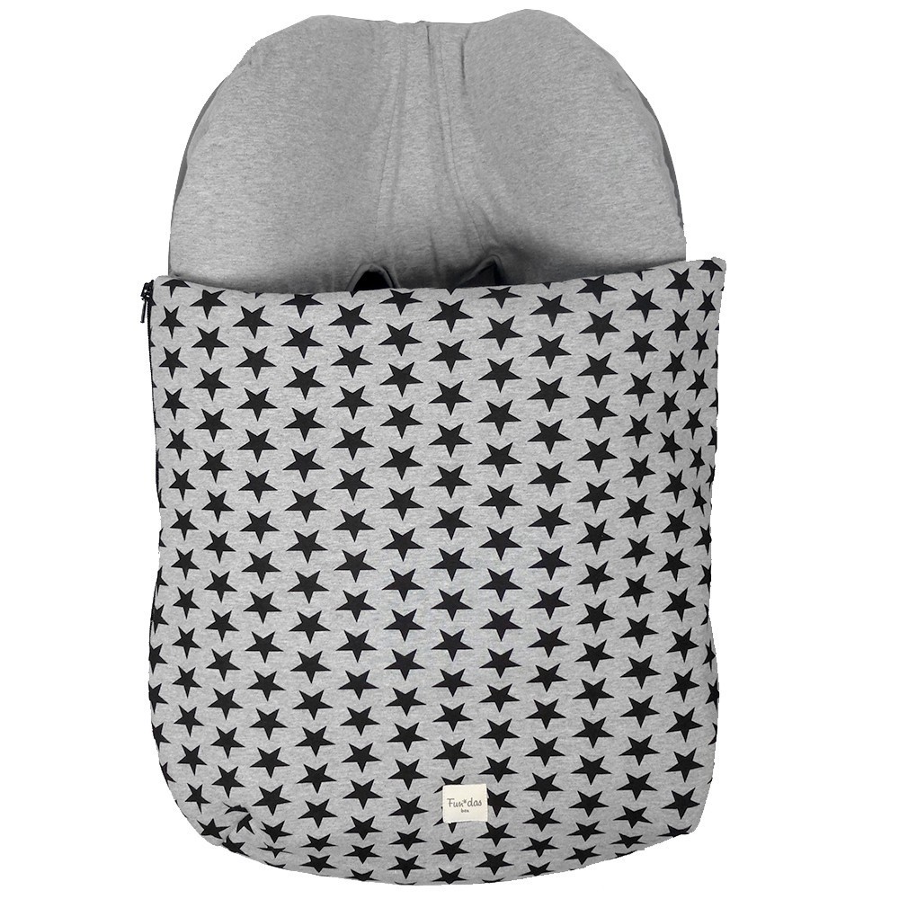 Fußsack Universal Black Star