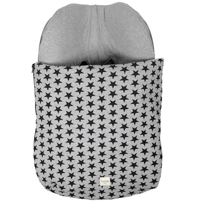Fußsack Universal Black Star