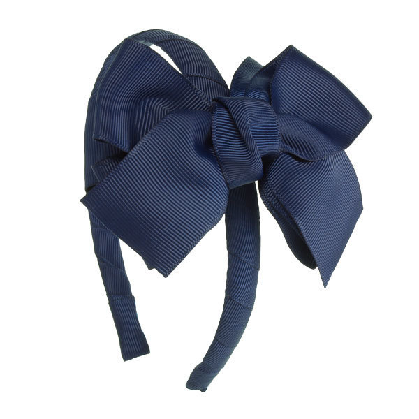 Haarreif Grosgrain Marine