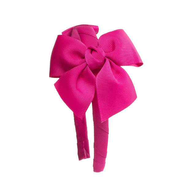 Haarreif Grosgrain Pink