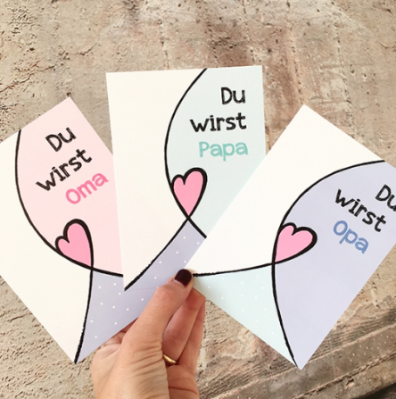 Postkarte "Du wirst Papa"