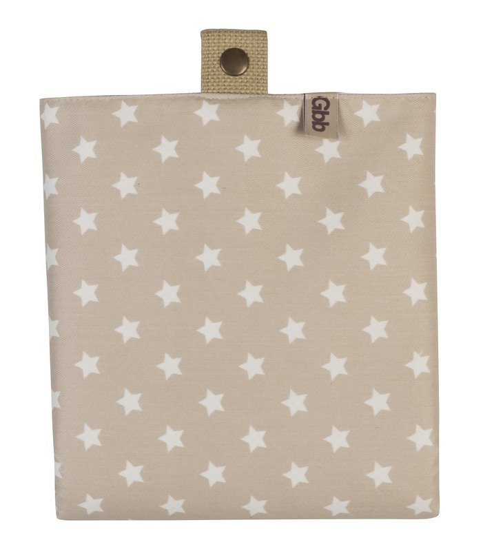 Wickelunterlage Beige Sterne
