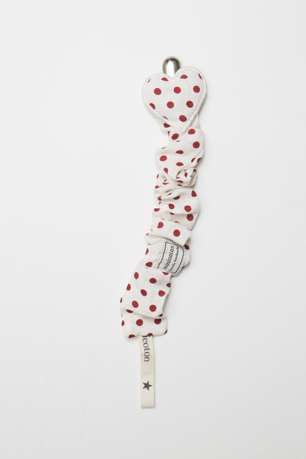 Nuggikette Herz Dots
