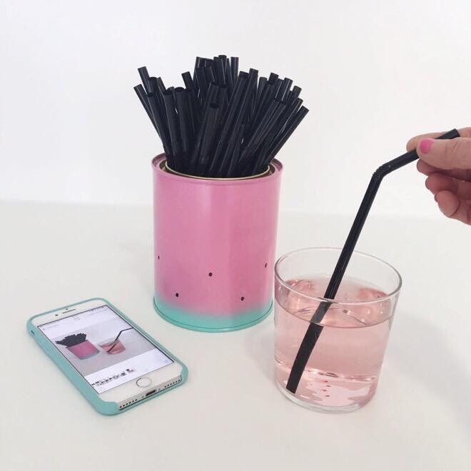 Stiftehalter Dose Wassermelone
