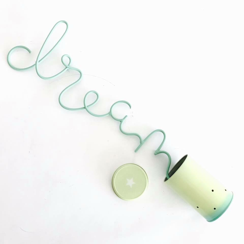 Stiftehalter Dose Zitrone